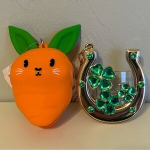 Bath & Body Works Carrot Bunny/St Patrick’s Day Horseshoe Pocketbac Holders